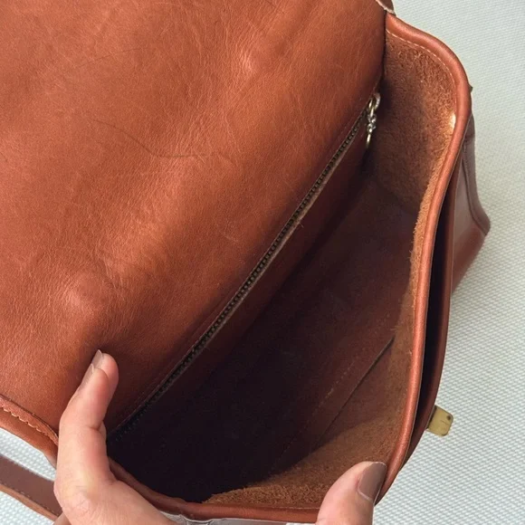 Vintage Coach Court Bag in British Tan 9870 - Picture 7 of 8